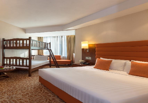 Rembrandt Hotel, kamer