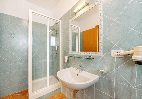 San Trano, badkamer