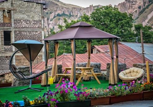 Goris Hotel, tuin