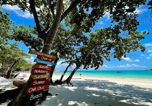 Samed Cabana Resort, strand