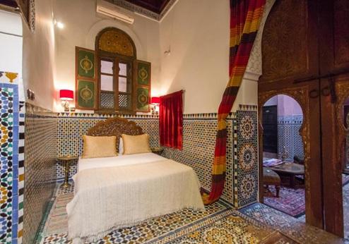 Riad D'or, kamer