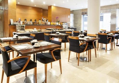 Hotel Zenit Malaga, restaurant