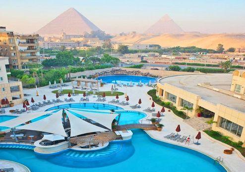 Le Meridien Pyramids Hotel, zwembad
