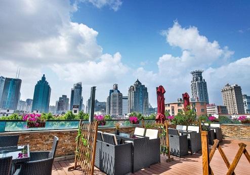 SSAW Boutique Hotel, terras