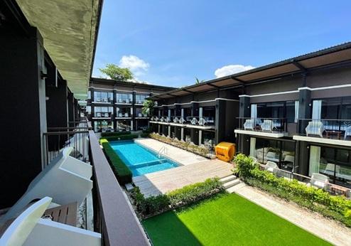 La Lune Beach Resort, tuin
