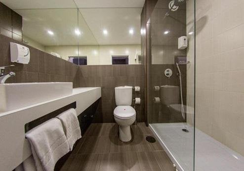 Hotel Do Parque, badkamer