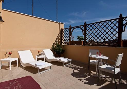Hotel Best Roma, terras