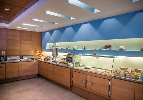 Dolfin Hotel, ontbijtbuffet