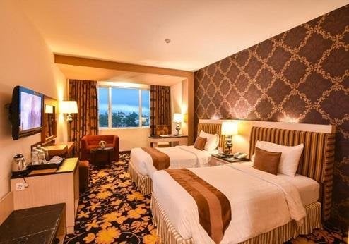 Grand Rocky Hotel, kamer