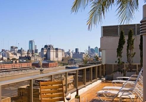 Hotel Madero - Dakterras