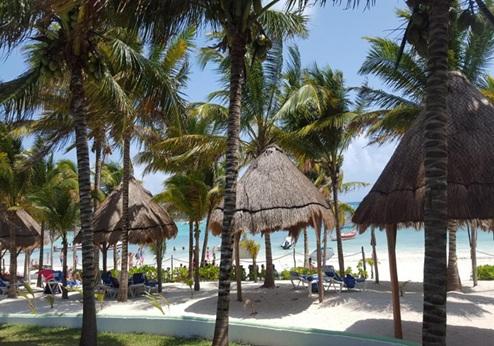 Hotel Akumal Caribe, strand