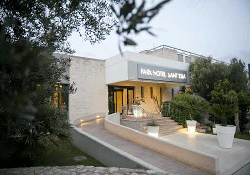 Park Hotel Sant Elia, gevel