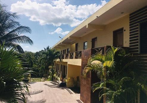 Hotel Maya Balam, buitenkant hotel