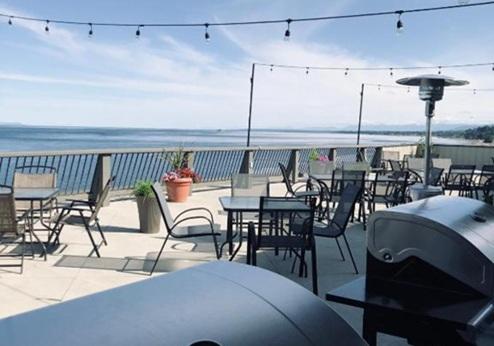 Anchor Inn & suites, terras