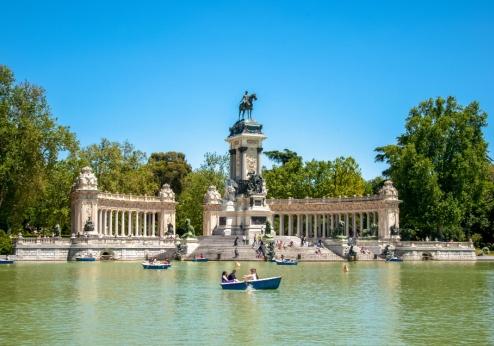 Retiro park Madrid