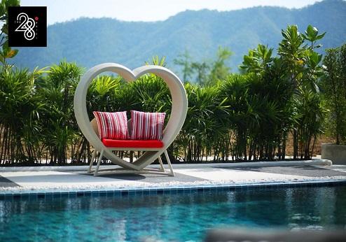 28th hotel, zwembad