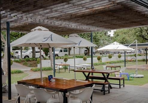 Aan de Eike Guest House, terras
