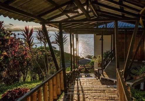 La Casa del Suizo Lodge, tuin