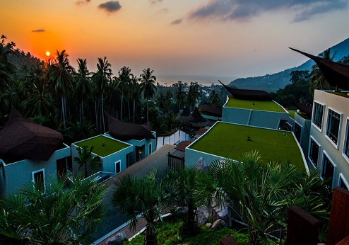 The Tarna Align Resort, uitzicht 