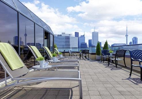 Chelsea Hotel, terras