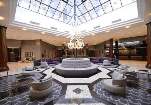 Grand Cevahir Hotel, lobby