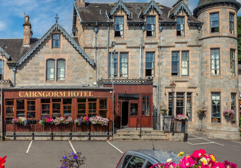 Cairngorms Hotel, buitenkant 