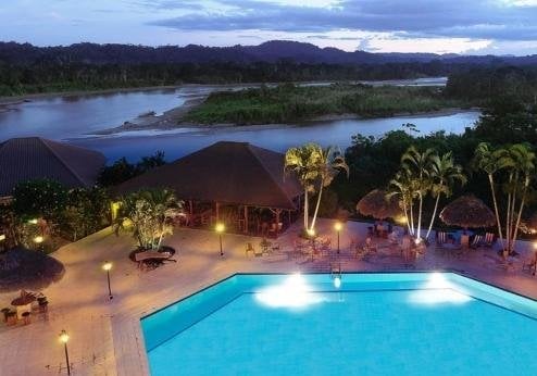 La Casa del Suizo Lodge, zwembad