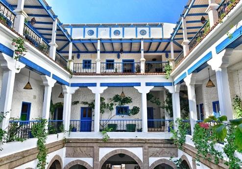 Riad Al Madina, binnenplaats