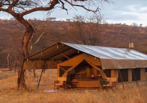 Serengeti Kati Kati Tented Camp, kamer