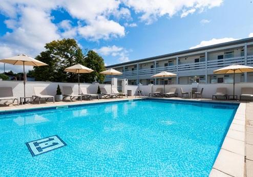 The Barnstaple Hotel, buitenzwembad