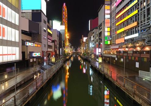 Dotonbori-district, Osake
