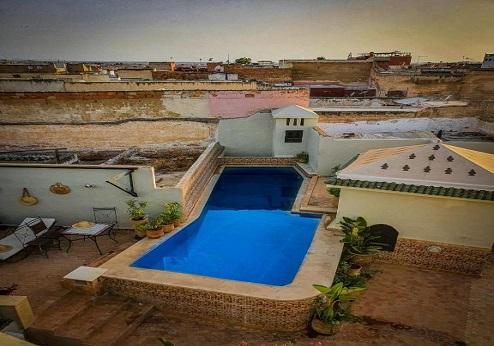 Riad D'or, dakterras