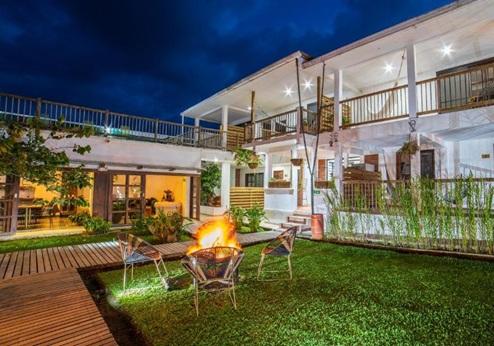 Hotel Terasu, tuin