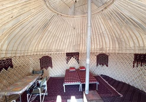 Darwaza Tented Camp, yurt