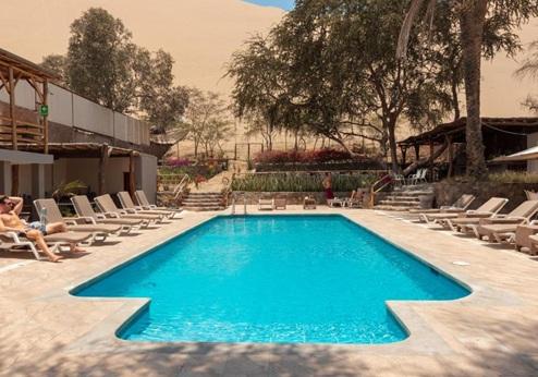 Hotel El Huacachinero, zwembad