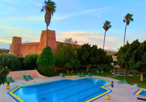 Riad Hida, zwembad