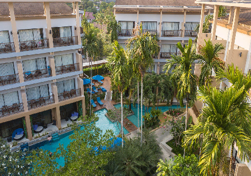 Deevana Plaza Krabi Aonong, zwembad 
