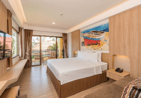 Chaba Cabana Beach Resort, kamer