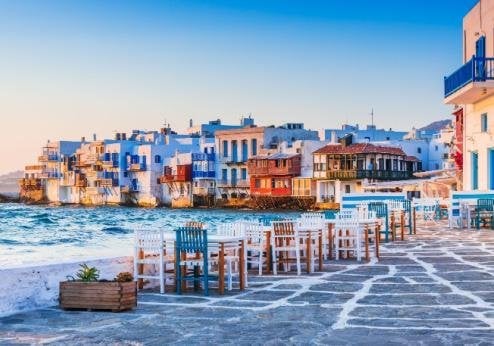 Mykonos stad