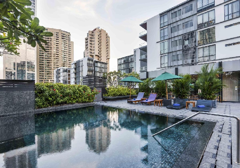 Maitria Hotel Sukhumvit 18, zwembad