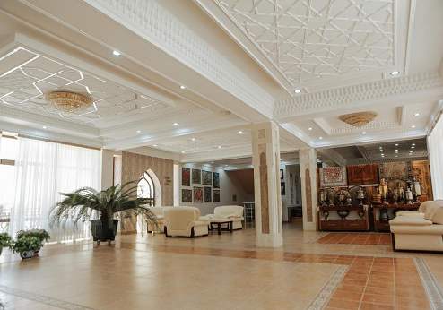 Omar Khayyam Hotel, lobby 