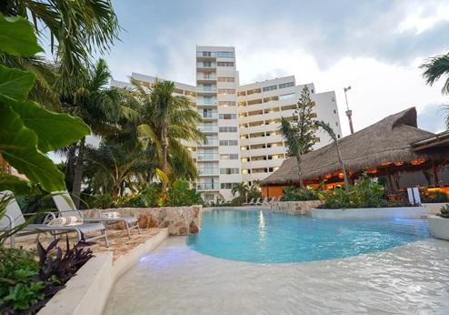 Hotel Calypso Cancún, exterieur en zwembad