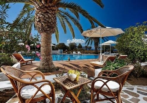 Galaxy Hotel, terras