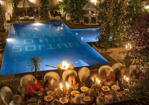 Riad Dar Sofian, zwembad