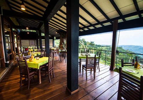 Melheim Resort, terras