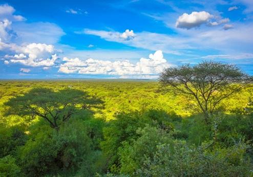 Sangaiwe Tented Lodge, uitzicht