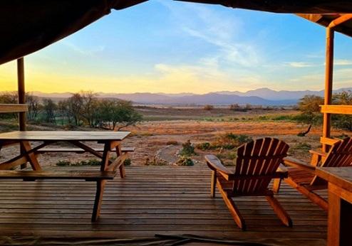 AfriCamps Klein Karoo, uitzicht