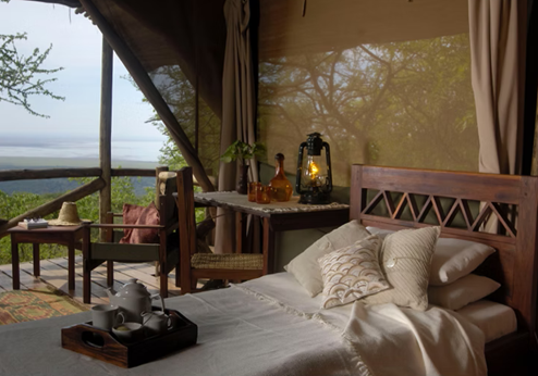 Kirurumu Manyara Lodge, kamer