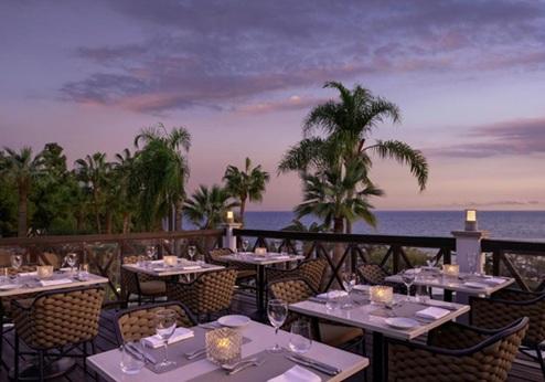 Mediterranean Beach hotel, restaurant
