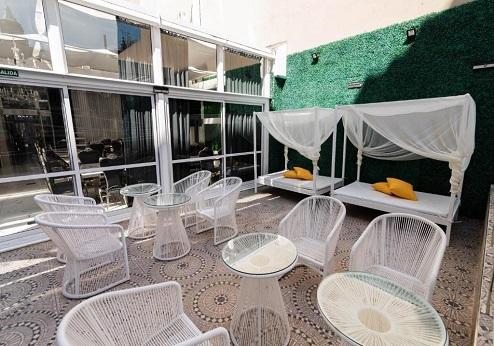 Hotel Ker San Telmo, lounge buiten